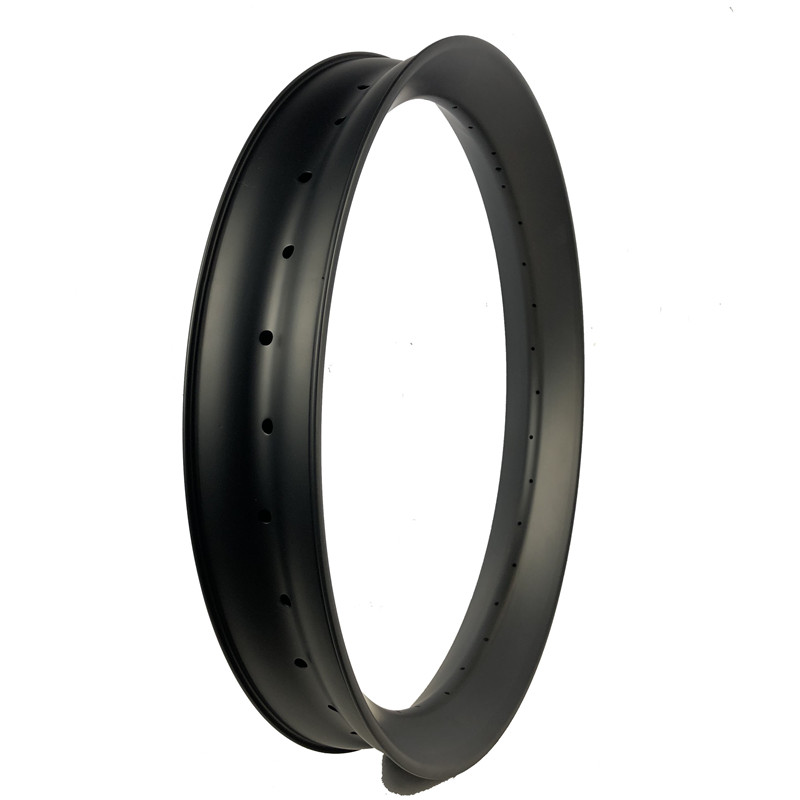 27.5er fat bike rim 85mm wide carbon hookless tubeless compatible