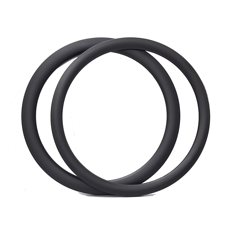 25mm width 700C road bicycle 50mm high profile aerodynamic carbon rim tubeless ready